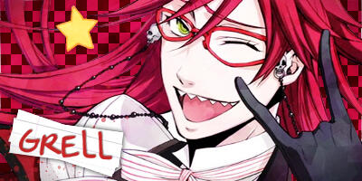 - Grell Sutcliff (Black Butler)